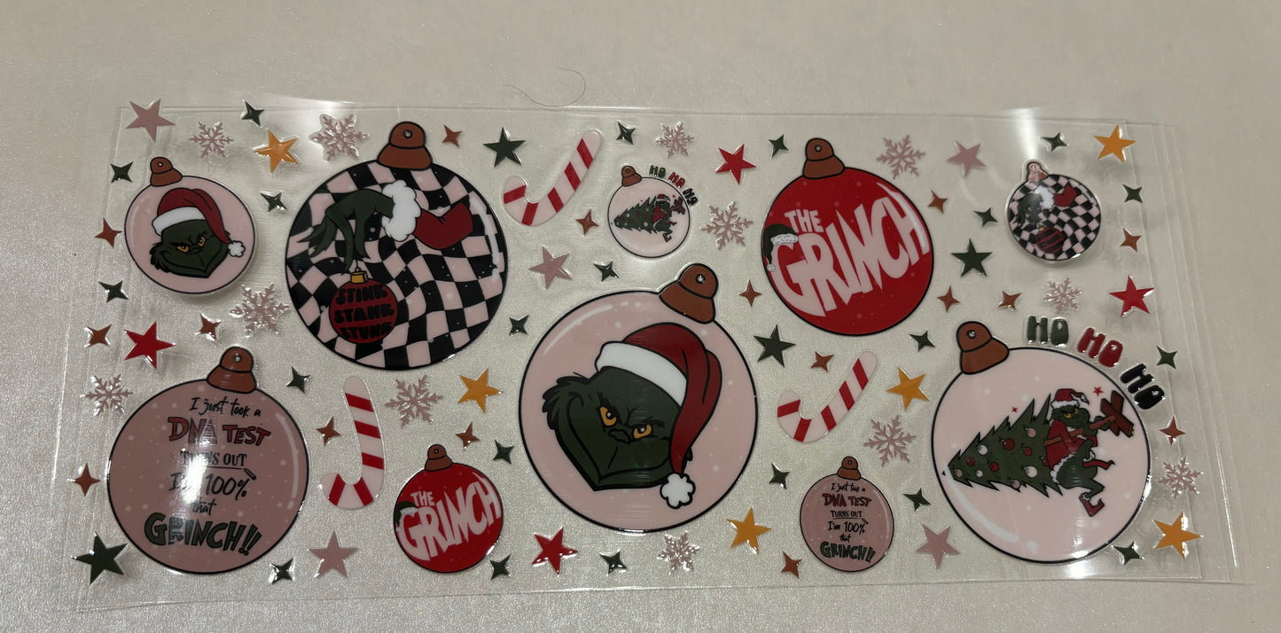 Retro green friend Christmas